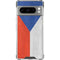 Czech Republic Flag Distressed Google Pixel 8 Pro Clear Case